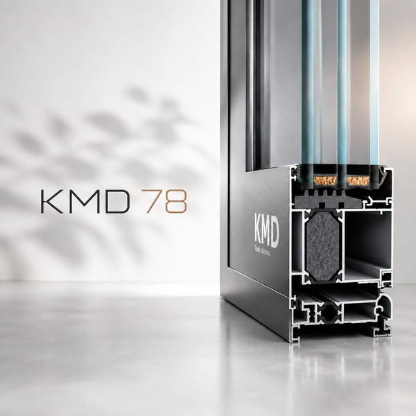 Алюмінієві двері та вікна KMD 78 (теплі)